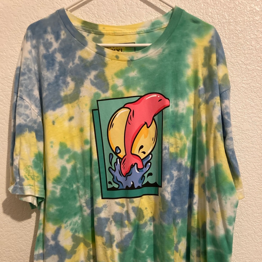 Vintage Pink Dolphin Shirt